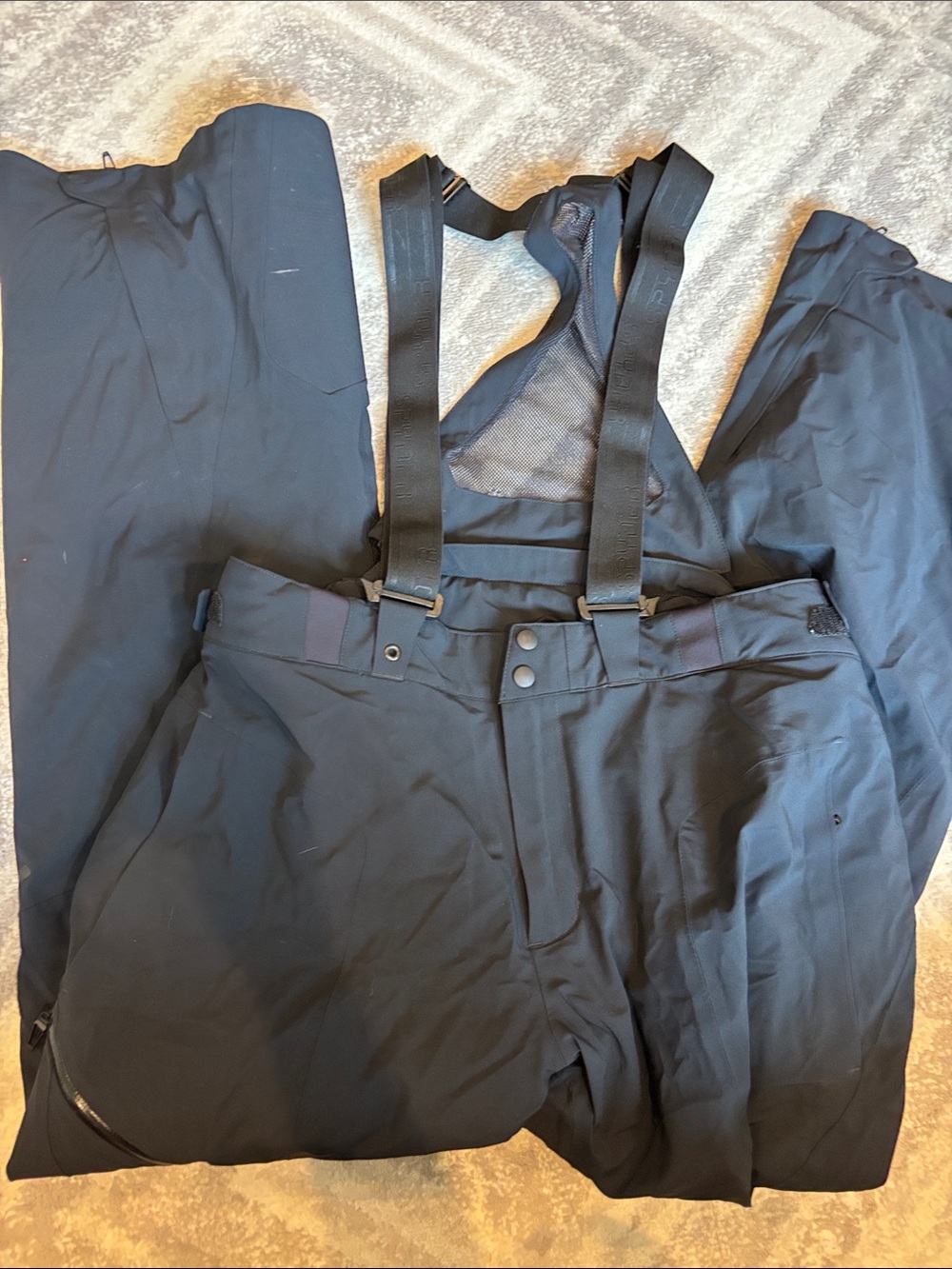 🎿 Spyder Dermizax-EV Insulated Ski Bib Pants 🕷️xl prinaloft